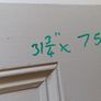 Old Solid Painted Pine Doors Image 8