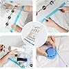 Vacuum Compression Zipper Storage Bags with Airtight Valve and Hand Pump, Large, 5-Pack, Clear