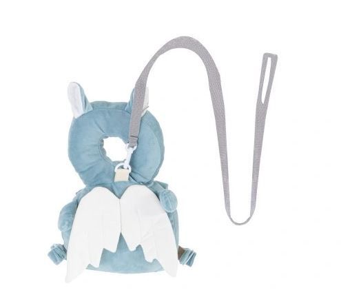 Backpack harness for learning to walk - shades of blue