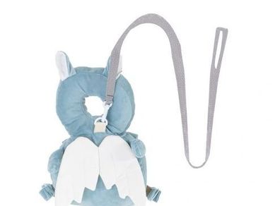 Backpack harness for learning to walk - shades of blue