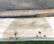 Nissan figaro passenger door window
