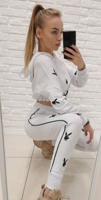 Women's Tracksuits White Bunny
