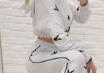 Women's Tracksuits White Bunny