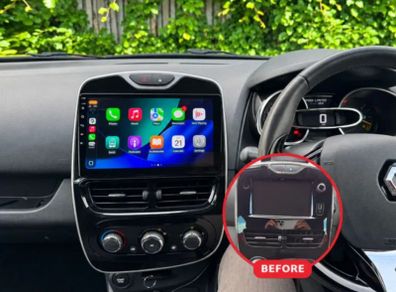 Renault Clio Apple CarPlay & Android Auto Radio