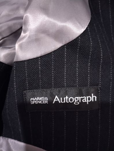 Marks & Spencer Autograph Pinstripe Smart Blazer Suit Jacket, Kids