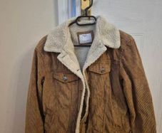 BERSHKA fur coat