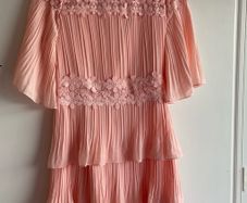 Ladies occasion dress ( peach colour)