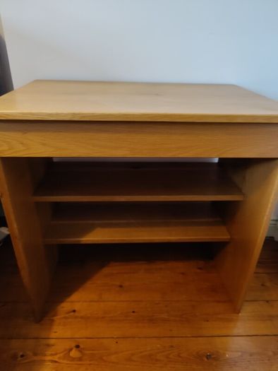 Solid Timber Study Desk, Small Desk or dressing table, solid oak desk
