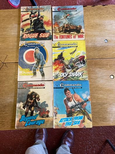 Collectable Commando comics