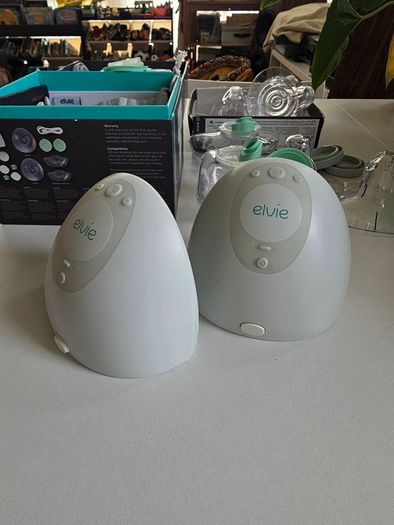 Two Elvie Breast Pump + extras