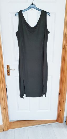 Khaki Green Dress - Size 16