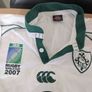 Vintage Ireland Rugby World Cup 2007 Canterbury Shirt  XXL Image 2
