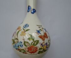 Aynsley Vase, Cottage garden design, Fine Bone china , Home decor. Vase