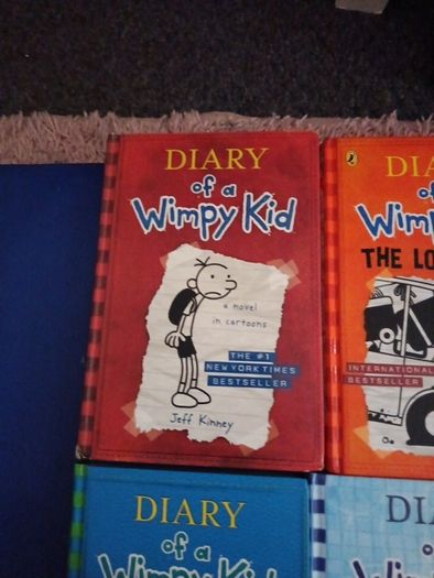diary of a wimpy kid books