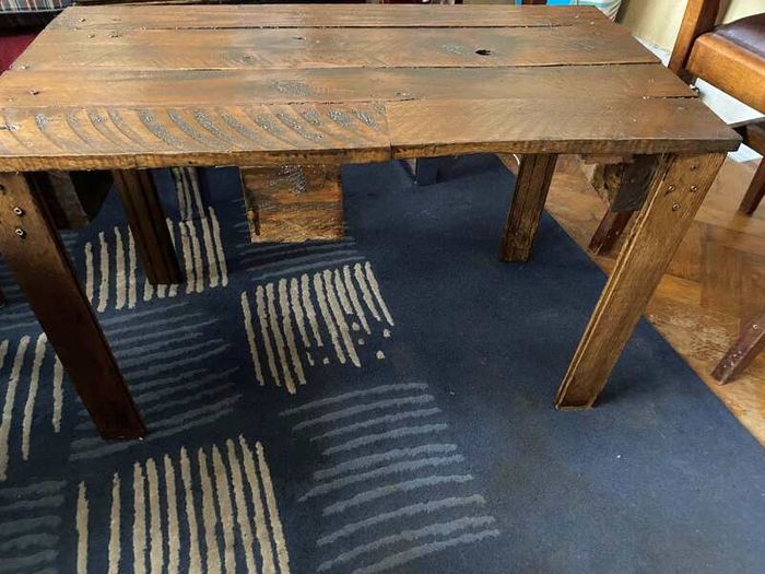 Handcrafted coffee tables