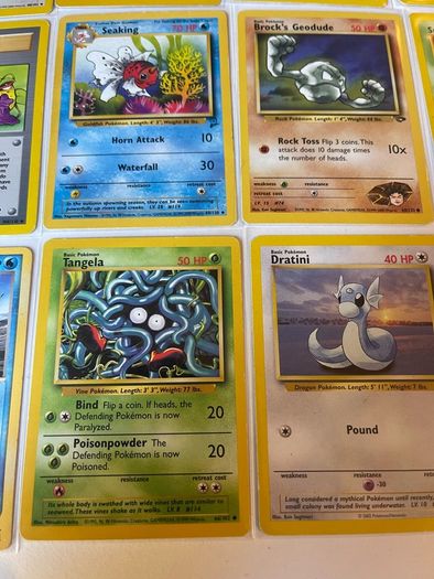 Vintage Pokemon Card Bundle 36 Cards
