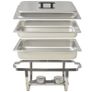 3 Piece Chafing Dish Set Stainless Steel Image 4