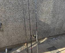 Selection of fishing rods