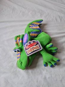 Mellisa and doug smoulder the dragon 12"puppet tags still attached