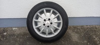 Alloy wheels and tyres.