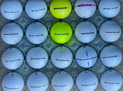 20 used Srixon Q Star Tour grade B golf balls