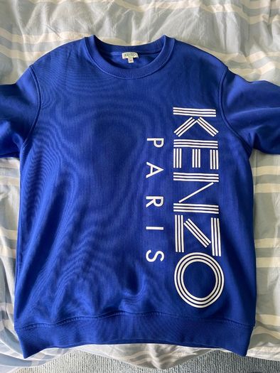 Blue Kenzo Paris jumper, size M