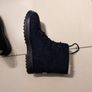 EO3 Faux Suede Navy Lightweight Ankle Boots.  S. 43 -10. New- No Tag. Image 3