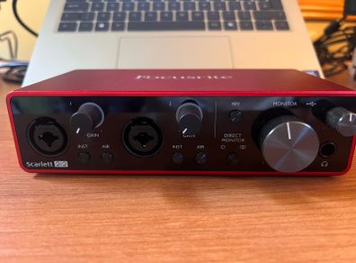 Focusrite Scarlet 2i2 3rd Generation Audio Interface