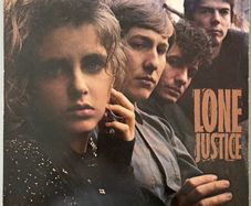 Lone Justice LP featuring Maria McKee on vocals. Record professionally cleaned and plays like new - cover is in nice shape. With original printed insert.  Cheaper than a Temple Bar pint. Bargain!