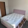 Double/small double silver bed Image 2