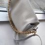 White Primark Pleated Bag Image 5
