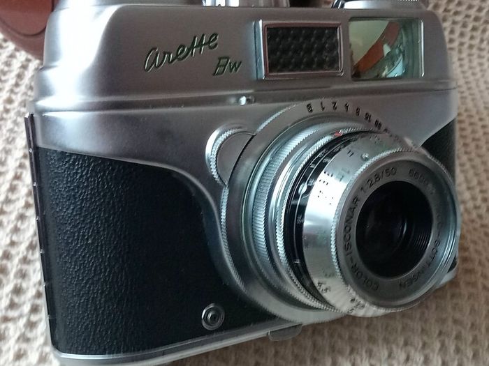 Arette BW VIDEO Germany 35mm camera w/ 45mm f/2.8 Gottingen lens