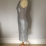 Silver sequin dress Image 3