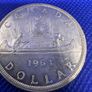 X3 Canadian silver dollar coins Image 2