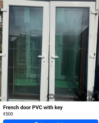 French double door