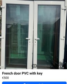French double door
