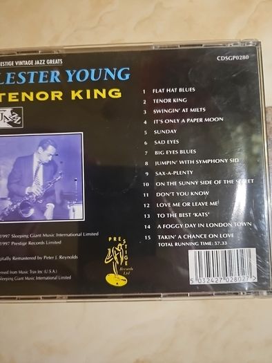 Lester Young CD - Tenor King
