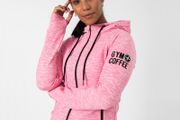 Gym + Coffee Womens Fleck Hoodie