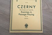 Czerny Op.378 Schitmer's library of musical classics piano book