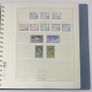 1969-1989 Jersey Used Commemorative & Definitive Stamp collection in Blue Lindner Stamp Album in 51 pages. Images of 53 pages shown. Image 7