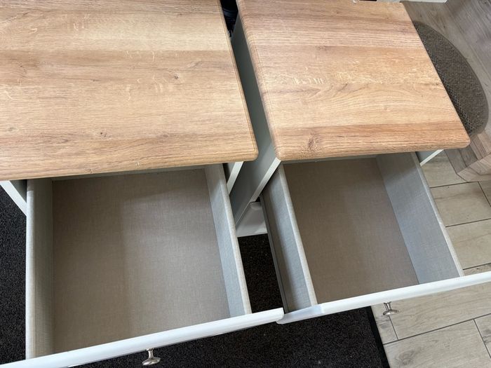 Bed side lockers