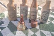 Victorian Stoneware Glazed Bottle Collection