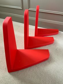 IKEA MAMMUT Red Wall Shelves x3 - Discontinued