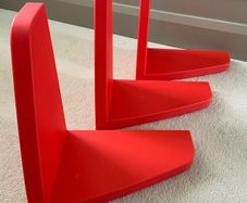 IKEA MAMMUT Red Wall Shelves x3 - Discontinued