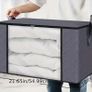 3 Large Storage Bags with Zipper and Lid, new. Image 2