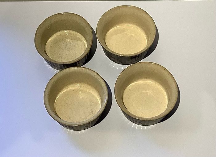 Vintage Denby Bakewell stoneware ramekins x4