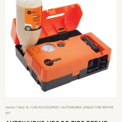 Autowurks Up and Go tyre repair kit system