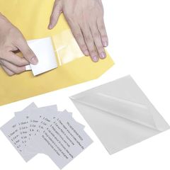 Tent Repair Kit, Air Bed Repair Patches - Clear Waterproof Puncture Repair Tape for Awnings, Inflatable Swimming Pools, Gazebo (7 x 7 cm)