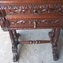 Antique ladies french seweing Chest oak early 1930s  Beautiful Image 3