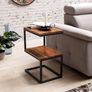 Side Table S-Shape fully assembled coffee table Image 4